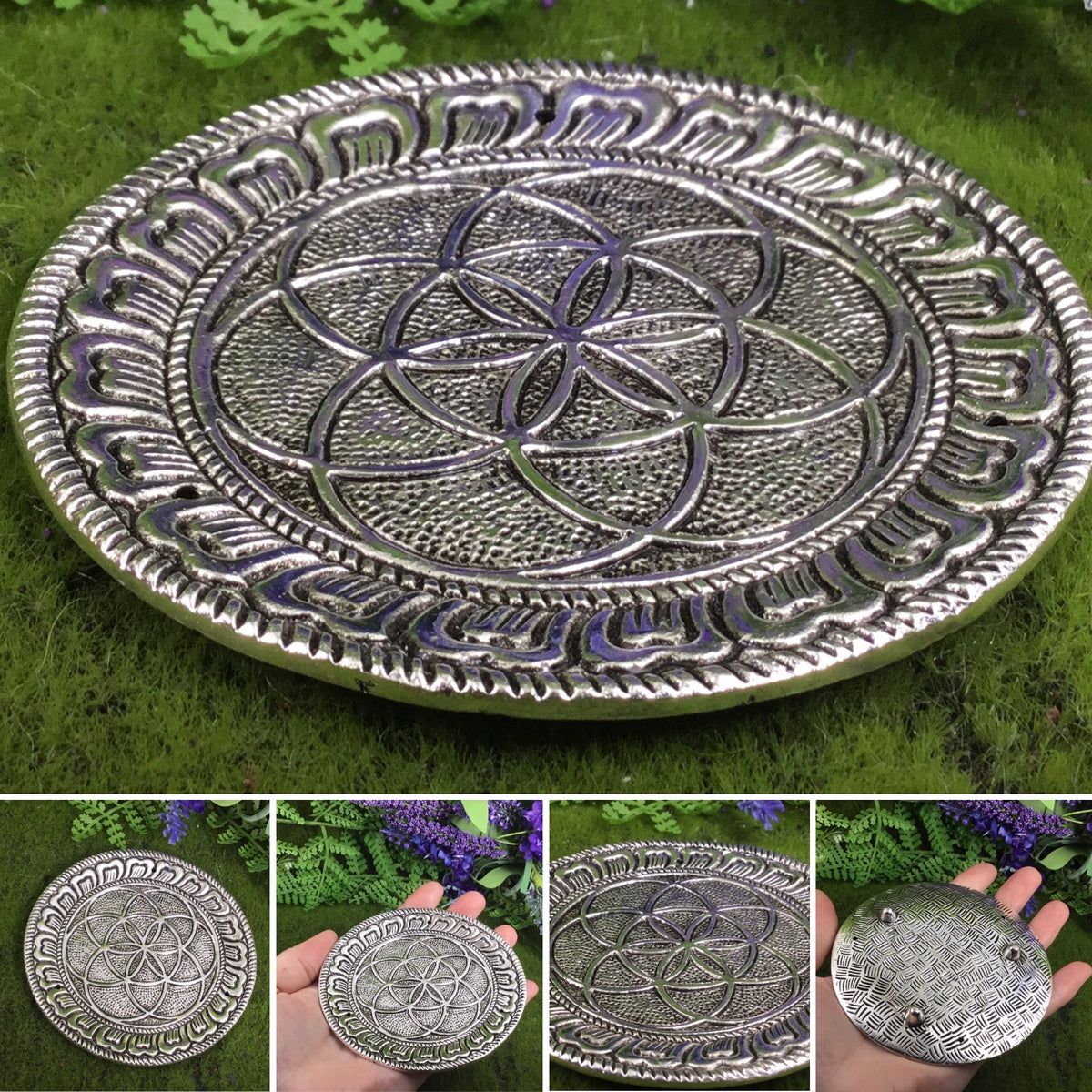 Round Incense Burner