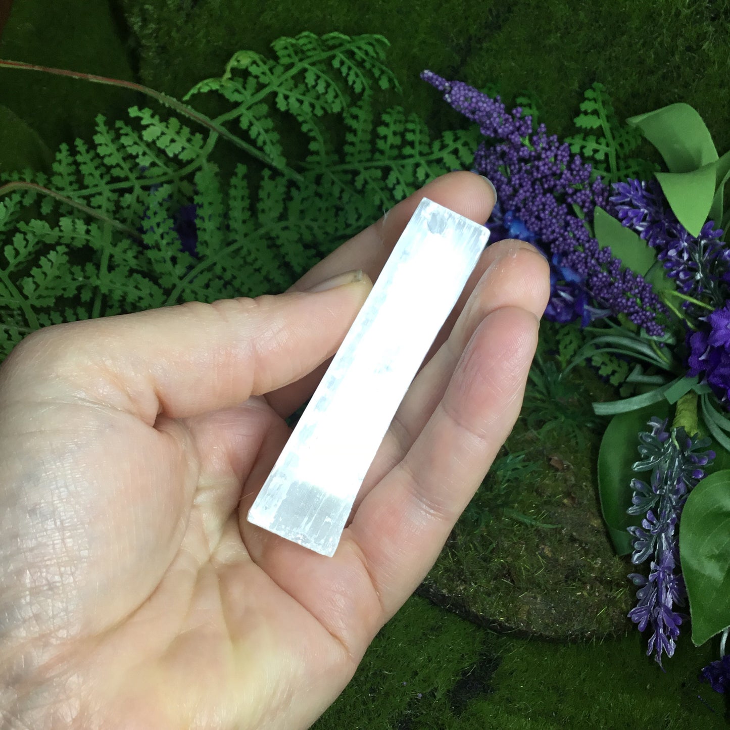 Aura Sweeper- Selenite Wand