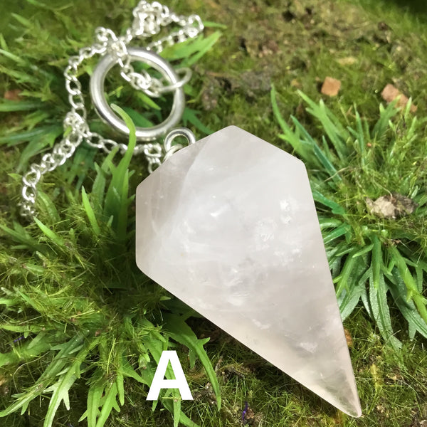Crystals for Healing , Wellbeing & Divination. PENDULUMS