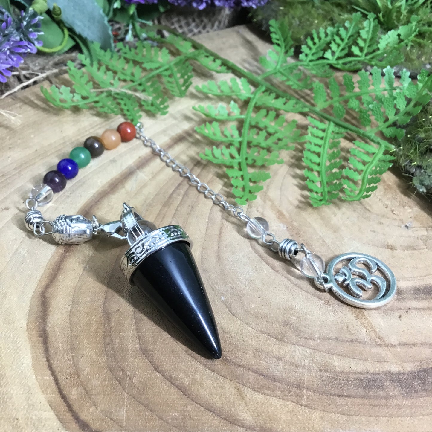 ONYX PENDULUM- Energy Sensing and Divination. Energy Work Tool