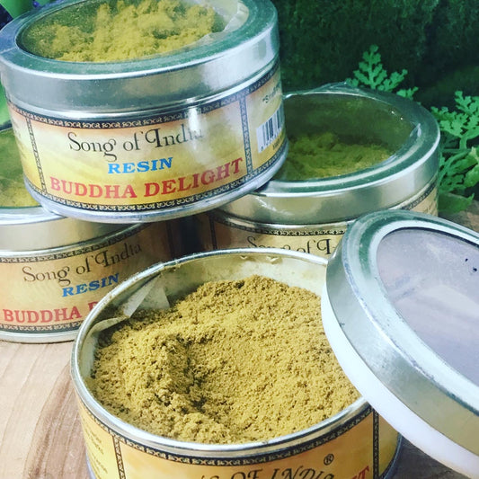 Song of India Incense loose Resin powder - Buddha Delight. Cleanse & Purify