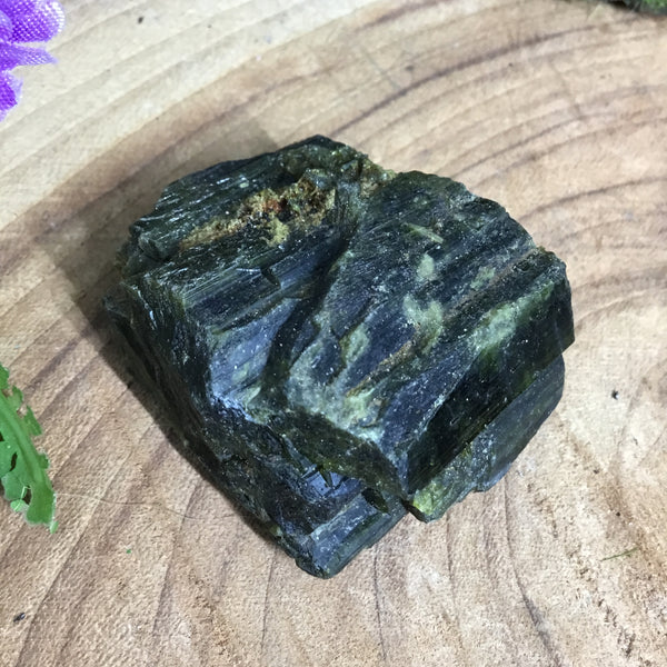 Unearthed Treasure GREEN TOURMALINE Raw Specimen #1