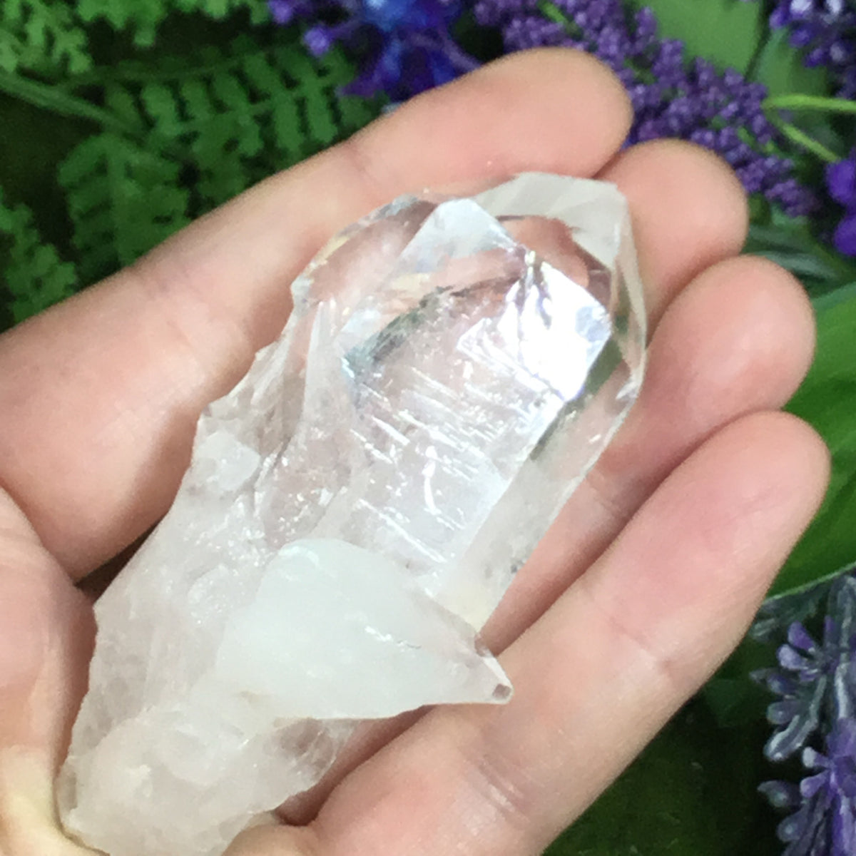 UNEARTHED TREASURE. Collectors Specimen Clear Quartz Natural Point crystal 004 by