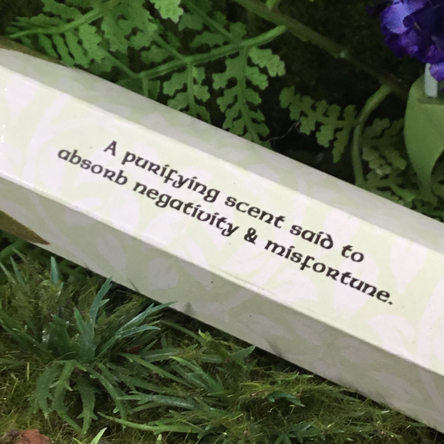 INCENSE- White Sage Hex Box. Cleanse & Purify