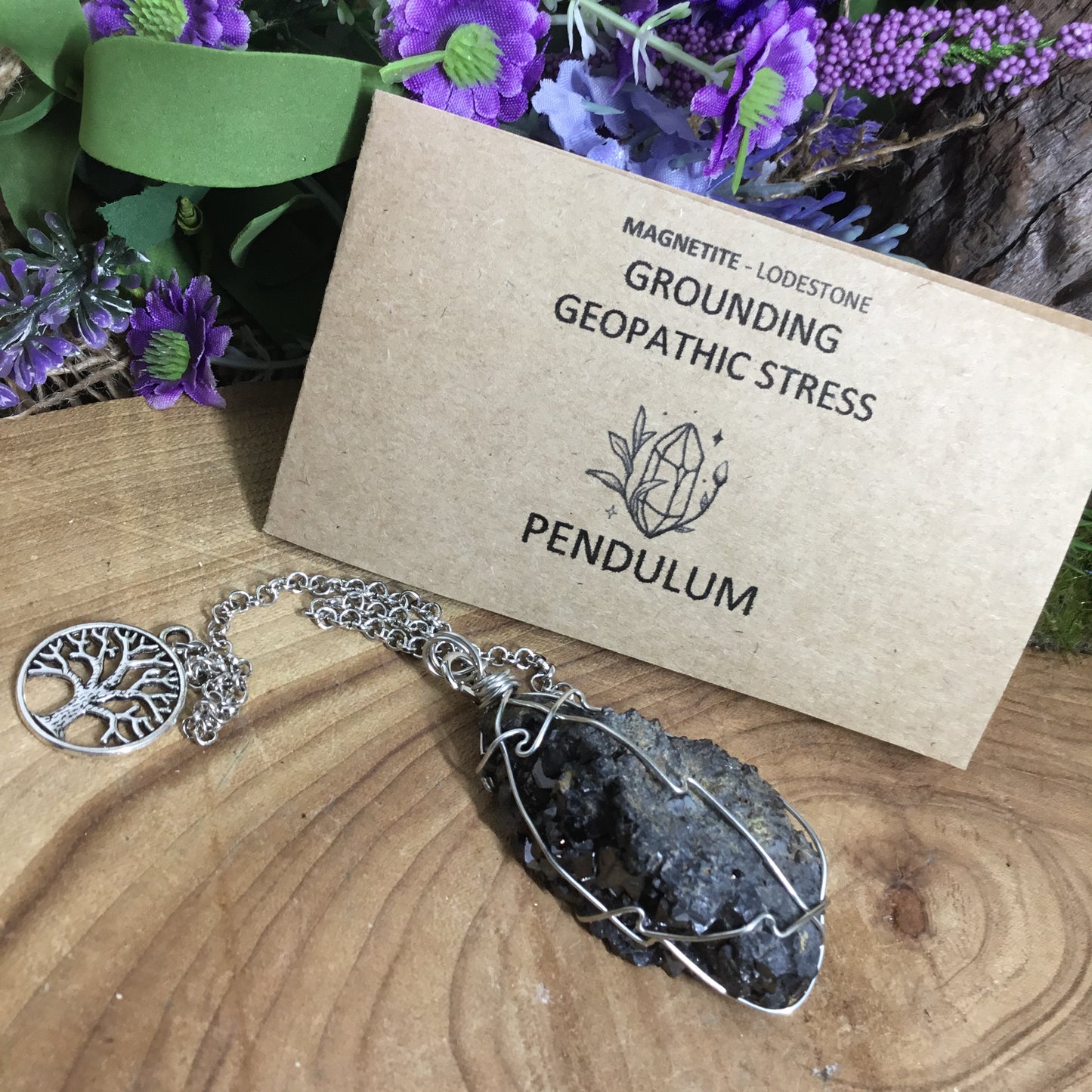 Magnetite Pendulum - Aura cleaning & Geopathic Stress