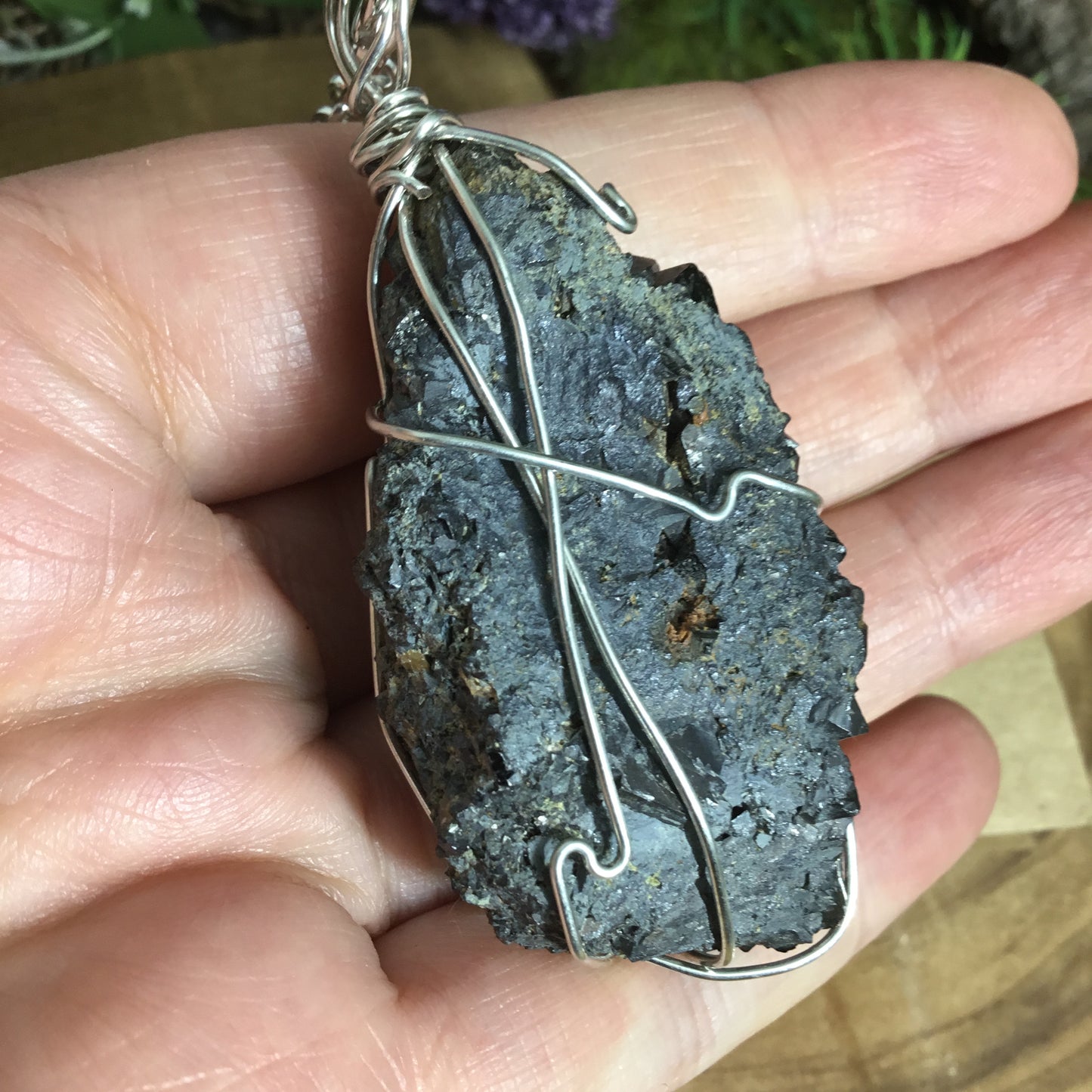 Magnetite Pendulum - Aura cleaning & Geopathic Stress