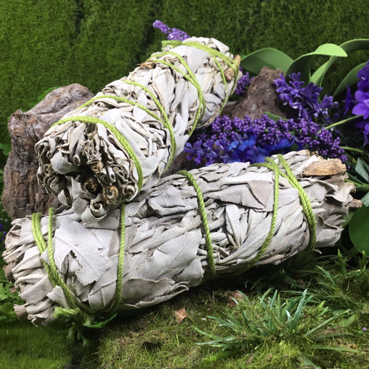 Cleanse & Purify with WHITE SAGE Mini Smudge Bundles
