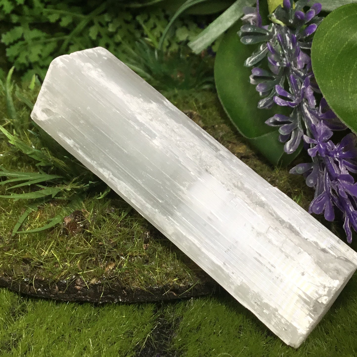Aura Sweeper- Selenite Wand