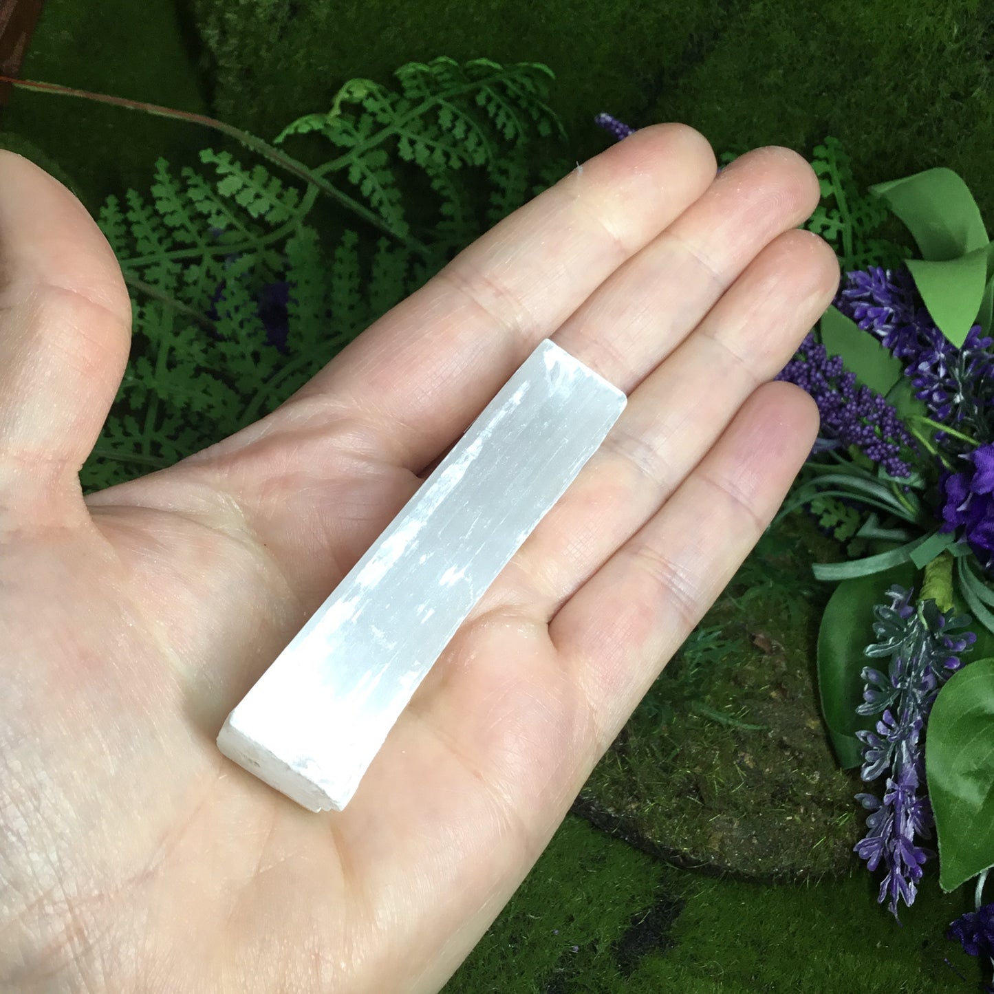 Aura Sweeper- Selenite Wand