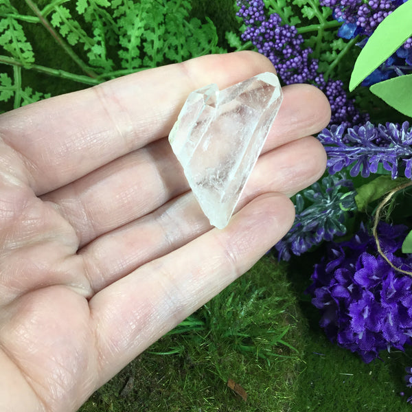 UNEARTHED TREASURE-Tabby Clear Quartz Mother and Child