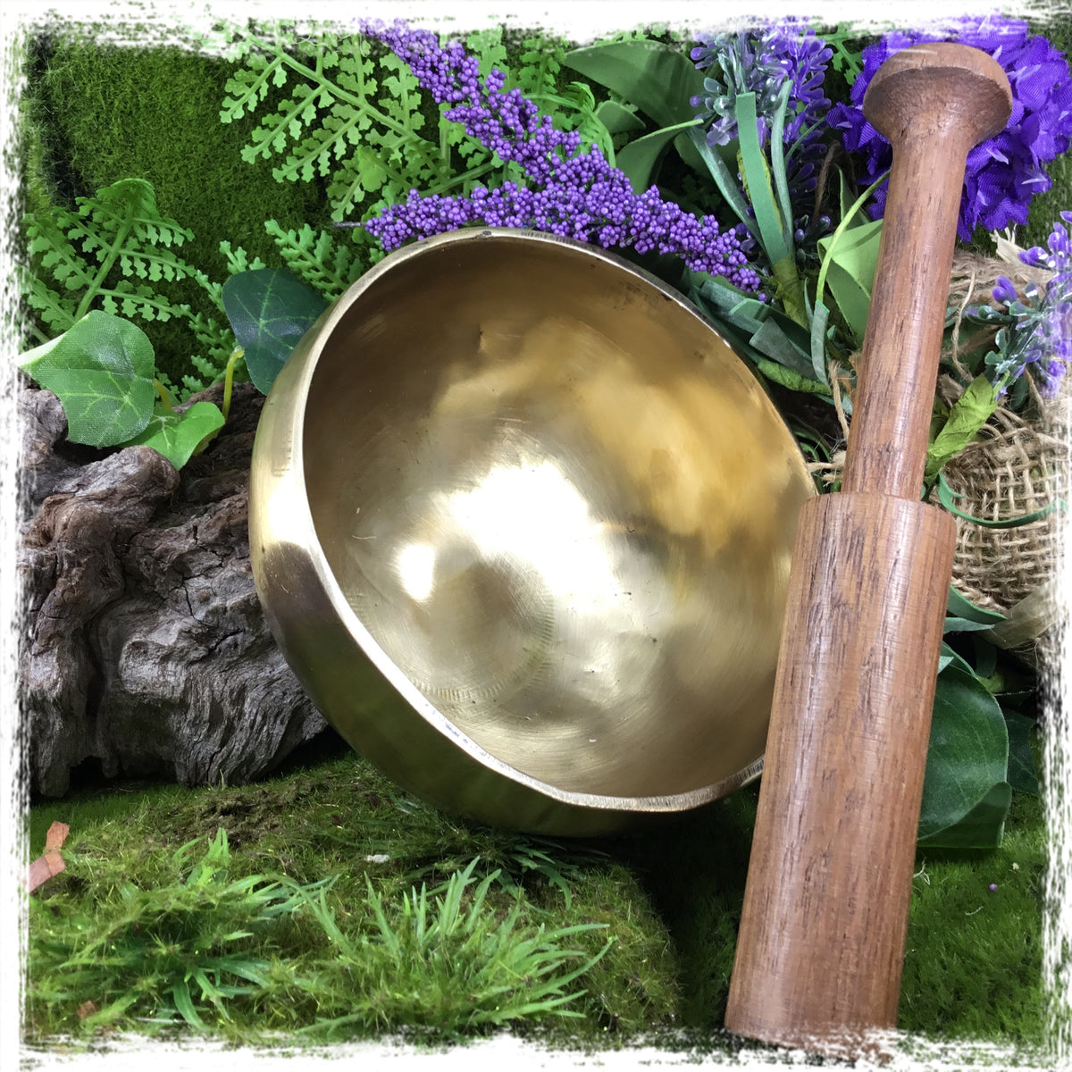 CLEANSE AND PURIFY- Brass Singing Bowl