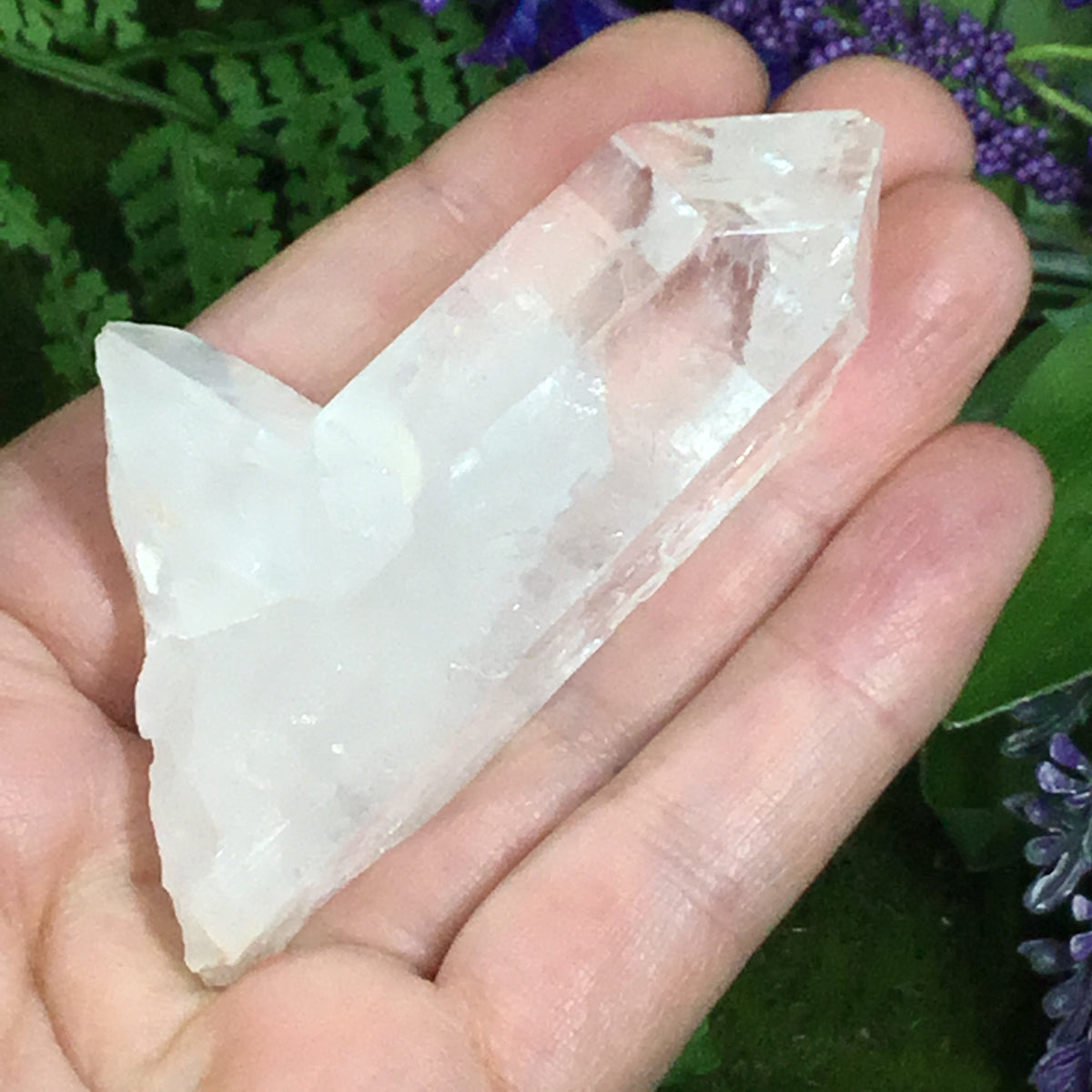 UNEARTHED TREASURE. Collectors Specimen Clear Quartz Natural Point crystal 004 by
