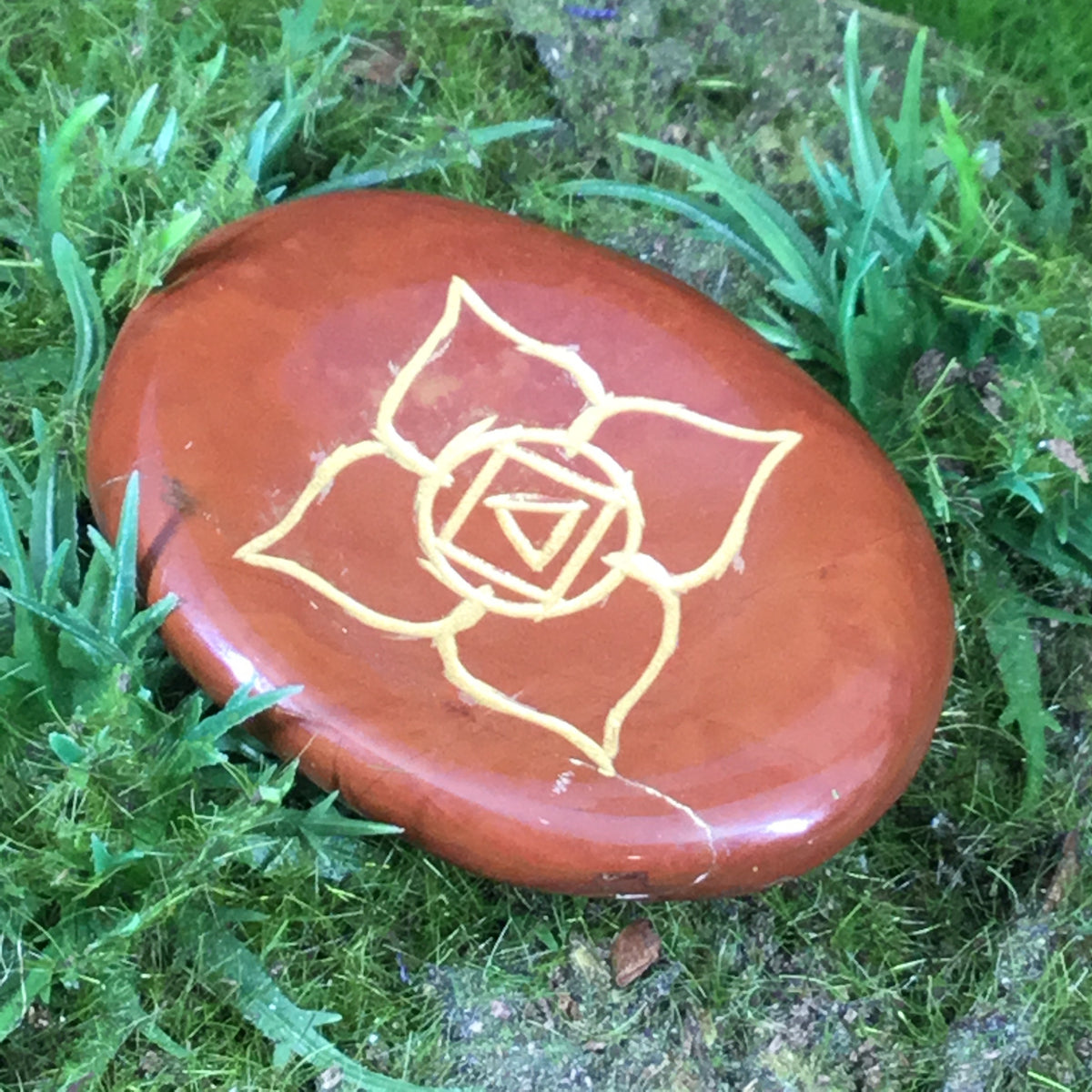 CHAKRA FLAT STONE healing crystal kit- crystals for healing and wellbeing