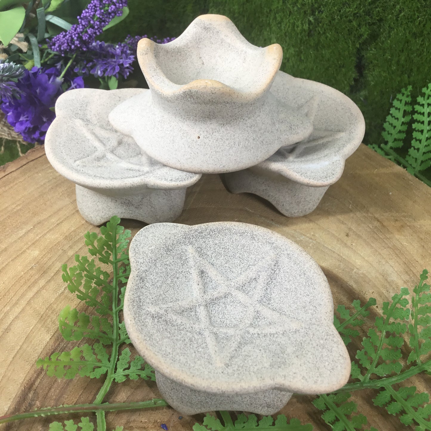 Pentagram Ceramic charcoal burner