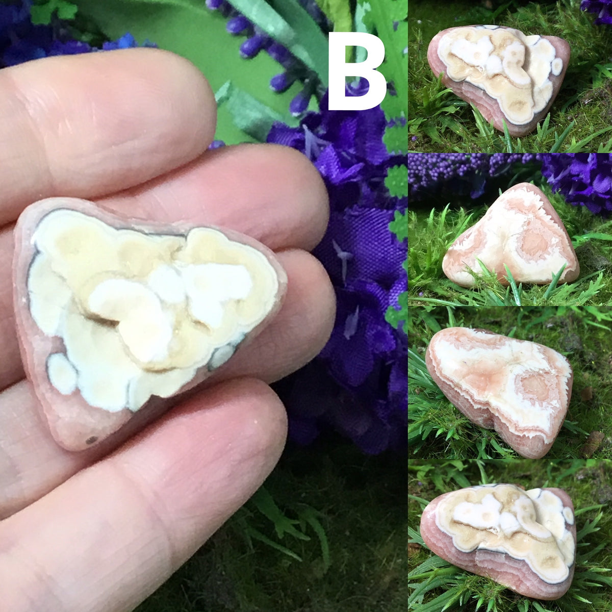 Crystals for Love- Rhodochrosite Tumbled Stones