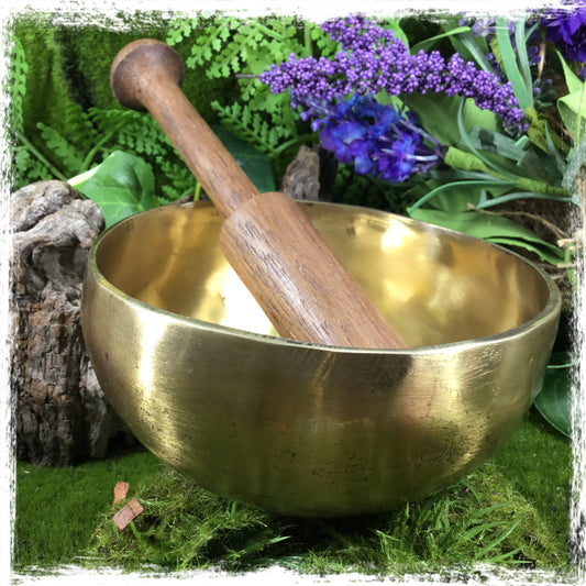 CLEANSE AND PURIFY- Brass Singing Bowl