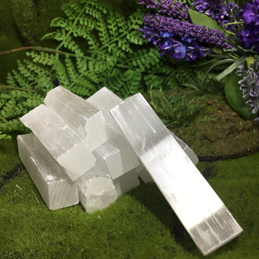 Aura Sweeper- Selenite Wand