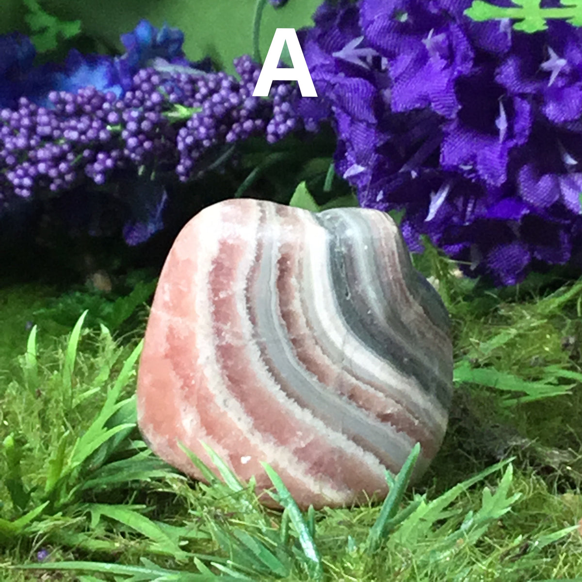 Crystals for Love- Rhodochrosite Tumbled Stones